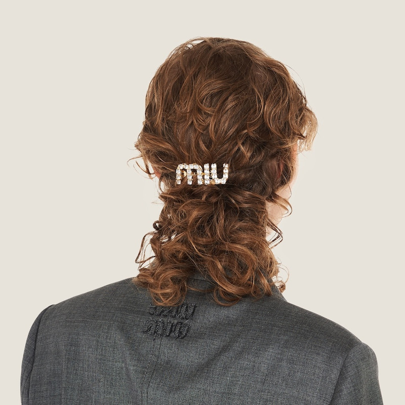 Hair clip with crystals 1