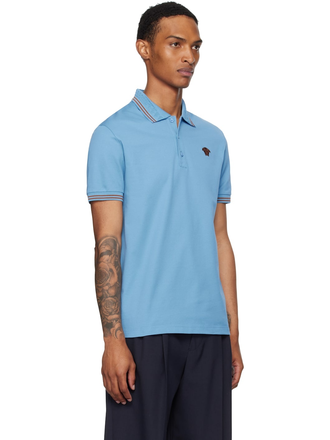 Blue Medusa Polo - 2