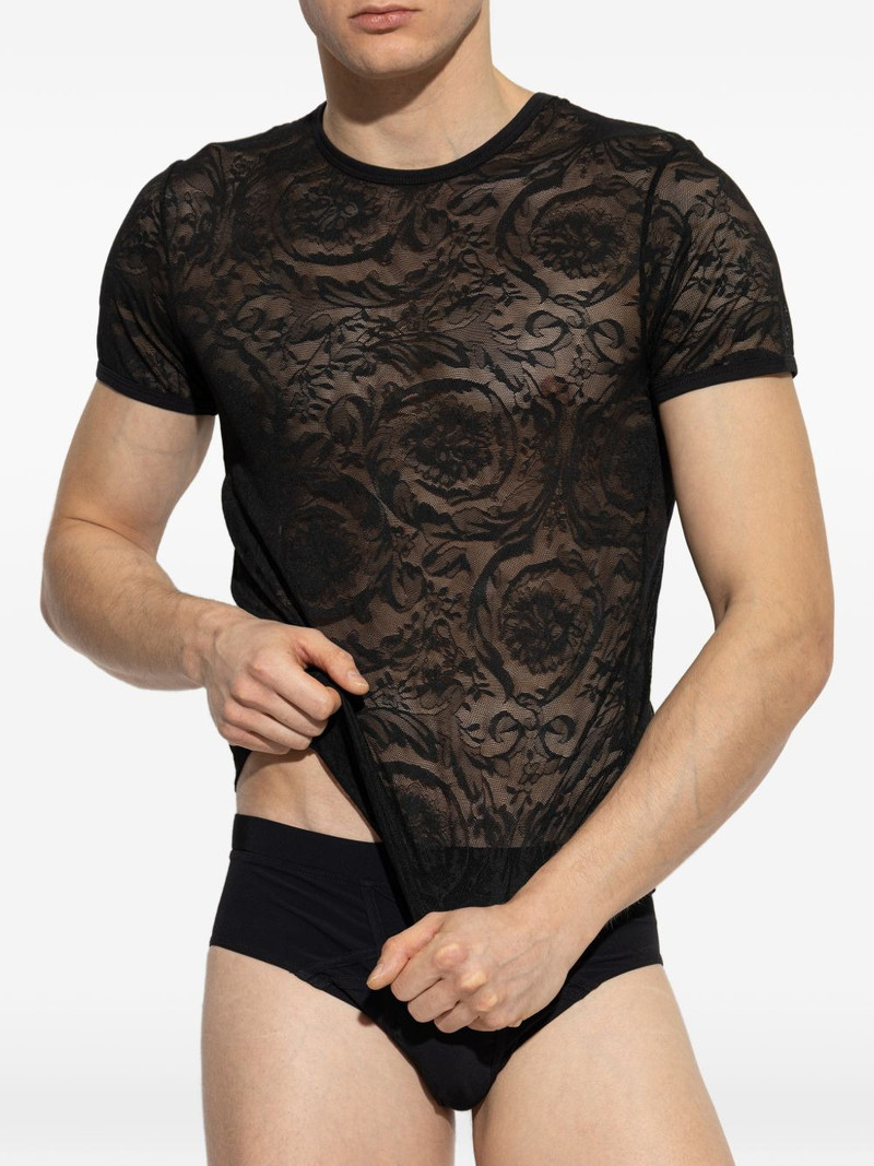 VERSACE laced T-shirt outlook