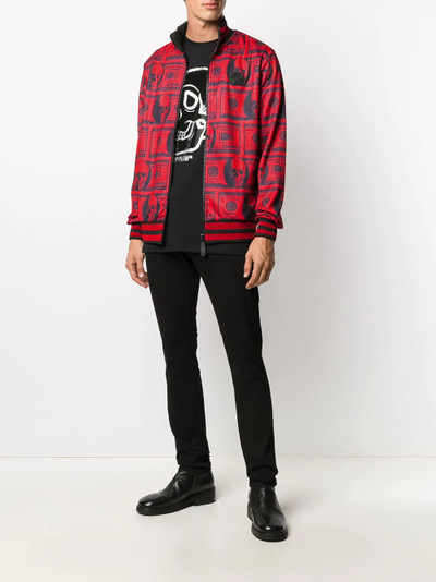 PHILIPP PLEIN all-over print bomber jacket outlook