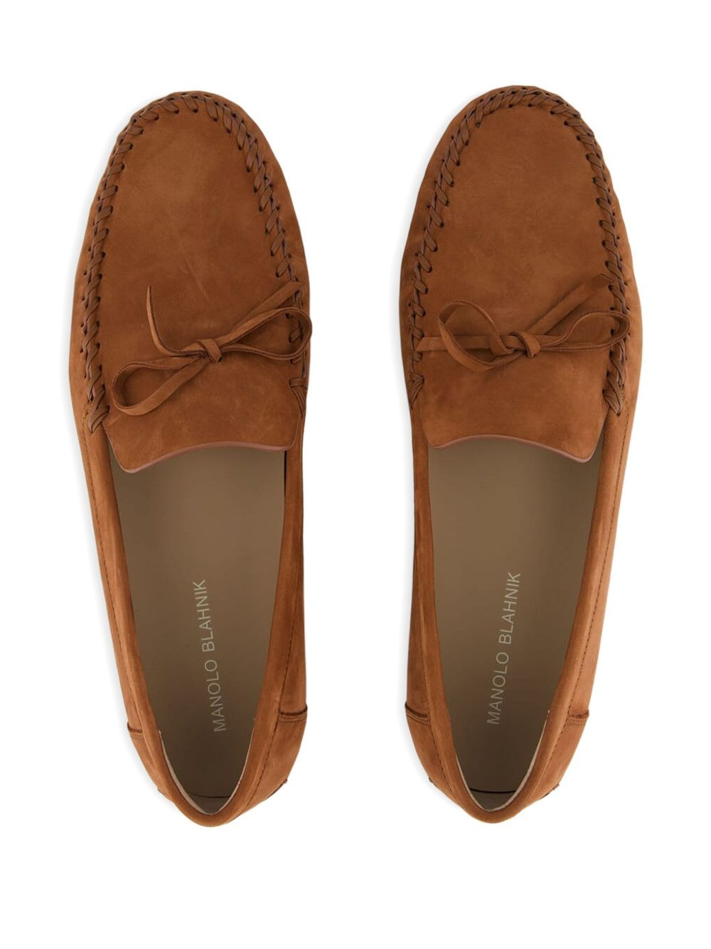 Gargano bow-detail loafers - 4