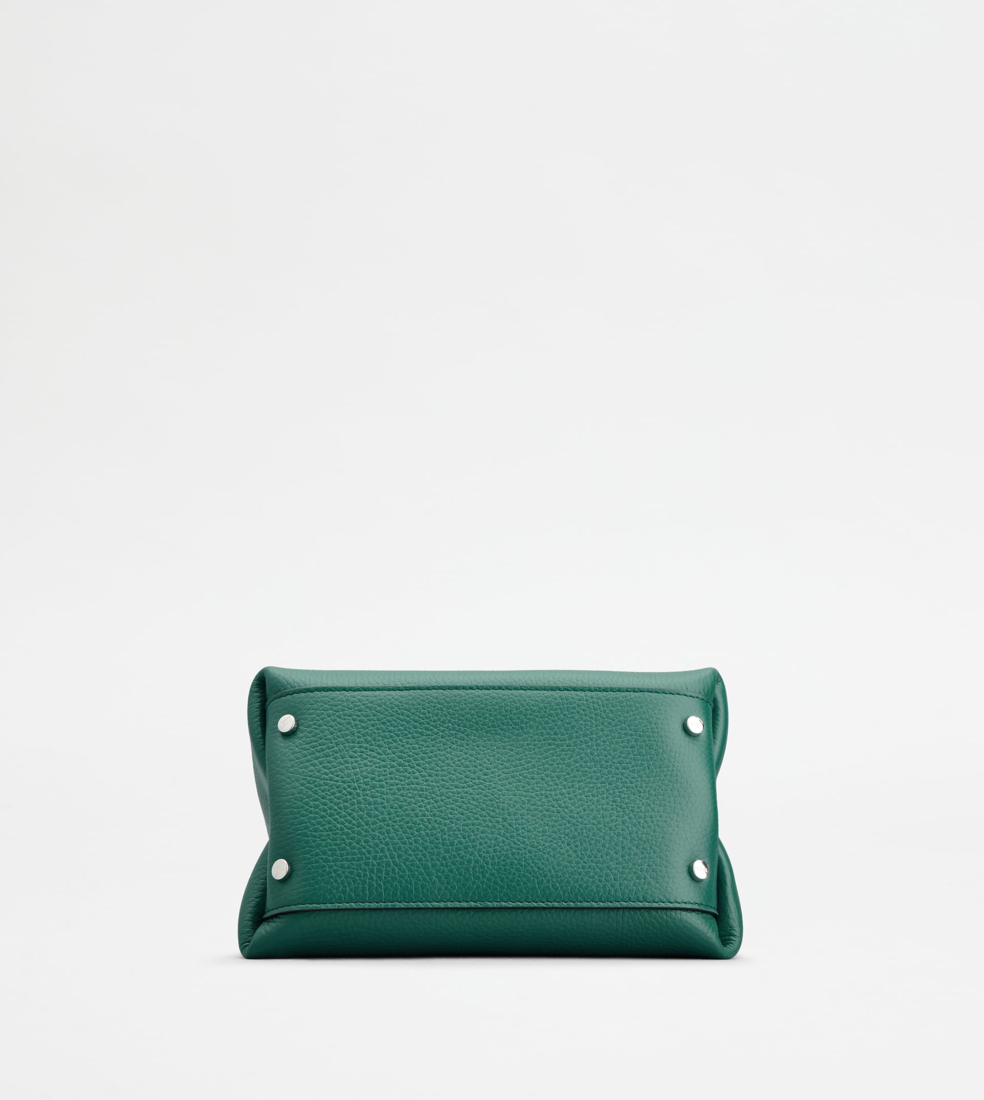 BAG IN LEATHER MICRO - BURGUNDY, GREEN - 3