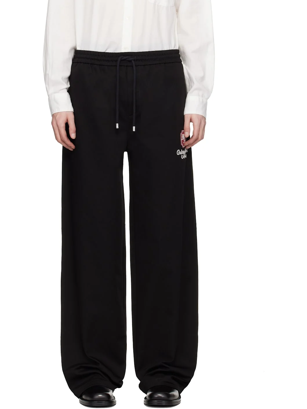 Black 'MA Chateau' Sweatpants - 1
