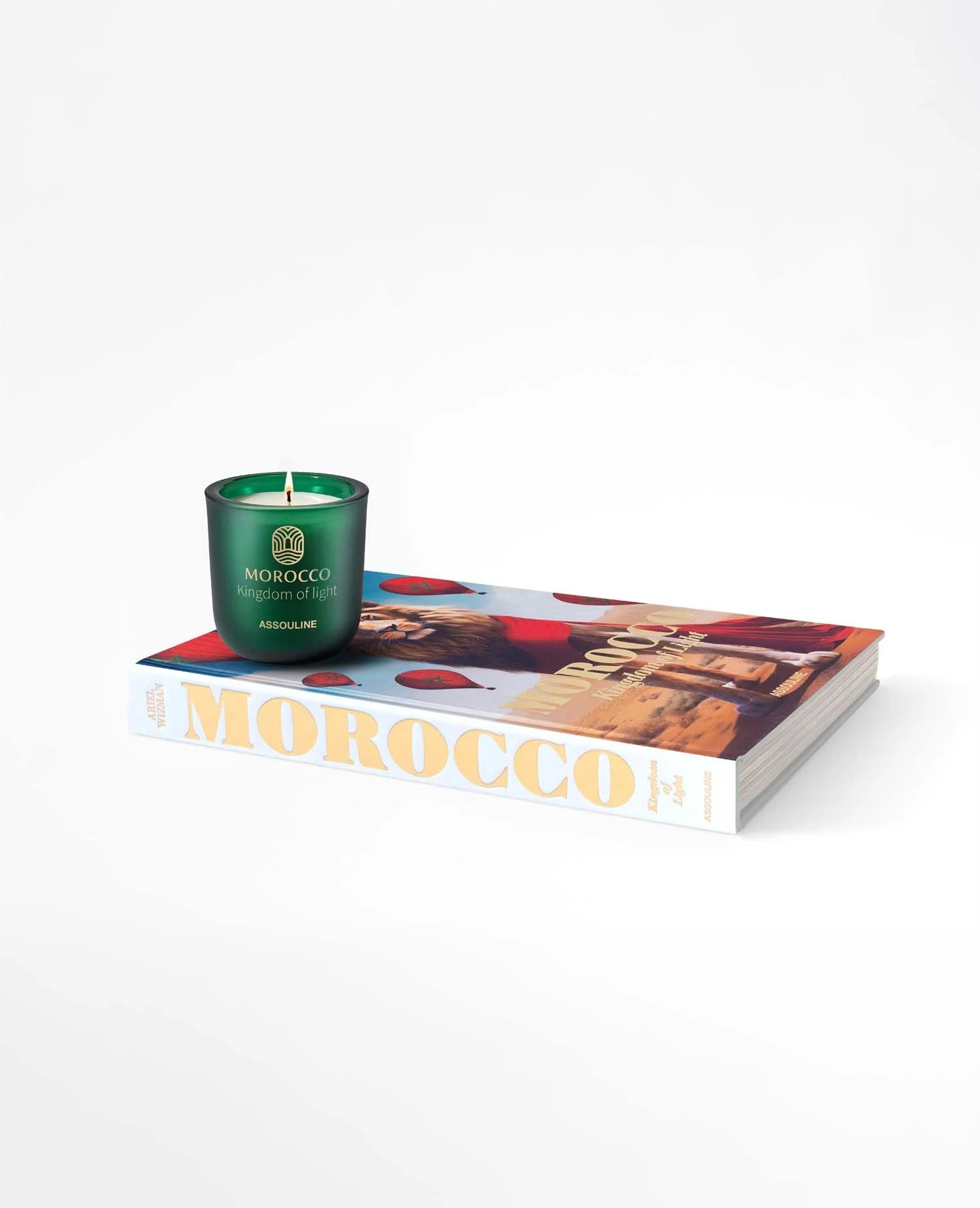 Morocco Kingdom of Light - Candle and Book Gift Set - 1