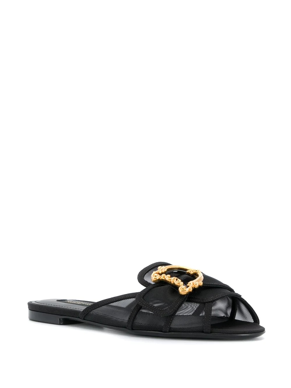 Bianca baroque logo mules sandals - 2