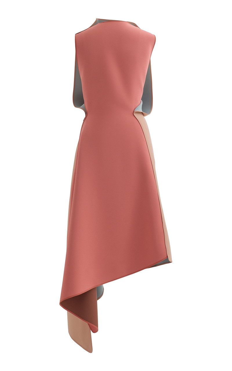 Lash Asymmetric Midi Dress light pink 3