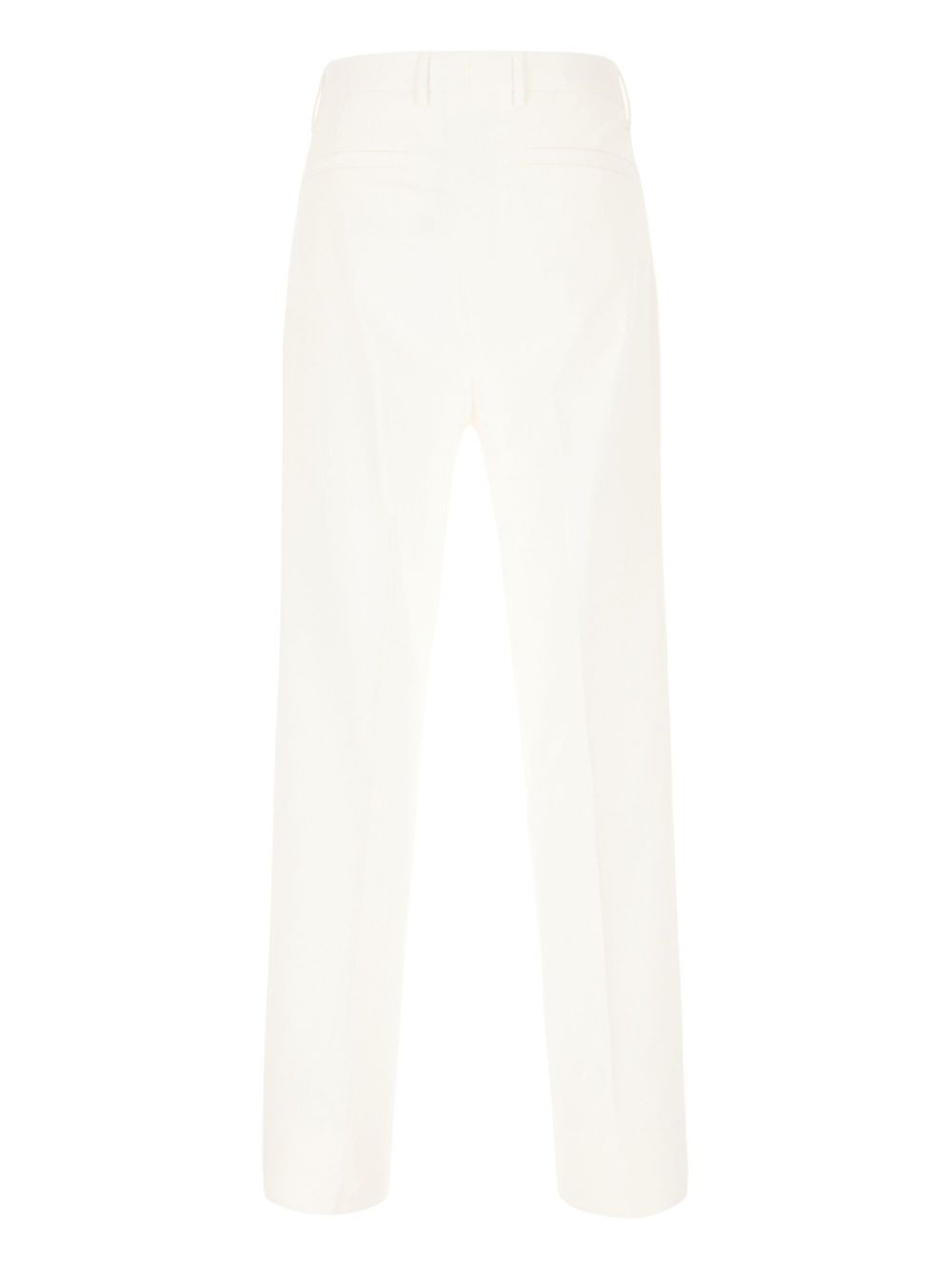 cotton straight trousers - 2