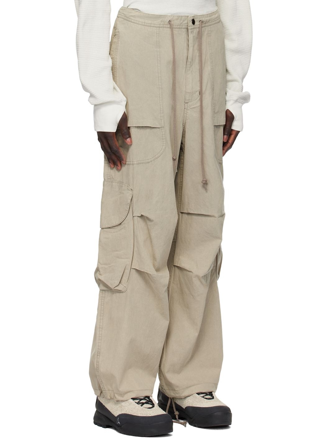 Taupe Freight Cargo Pants - 2