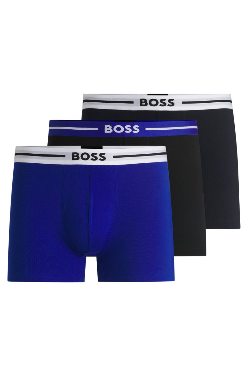 THREE-PACK OF BOXER BRIEFS WITH LOGO STRIPE WAISTBANDS 1