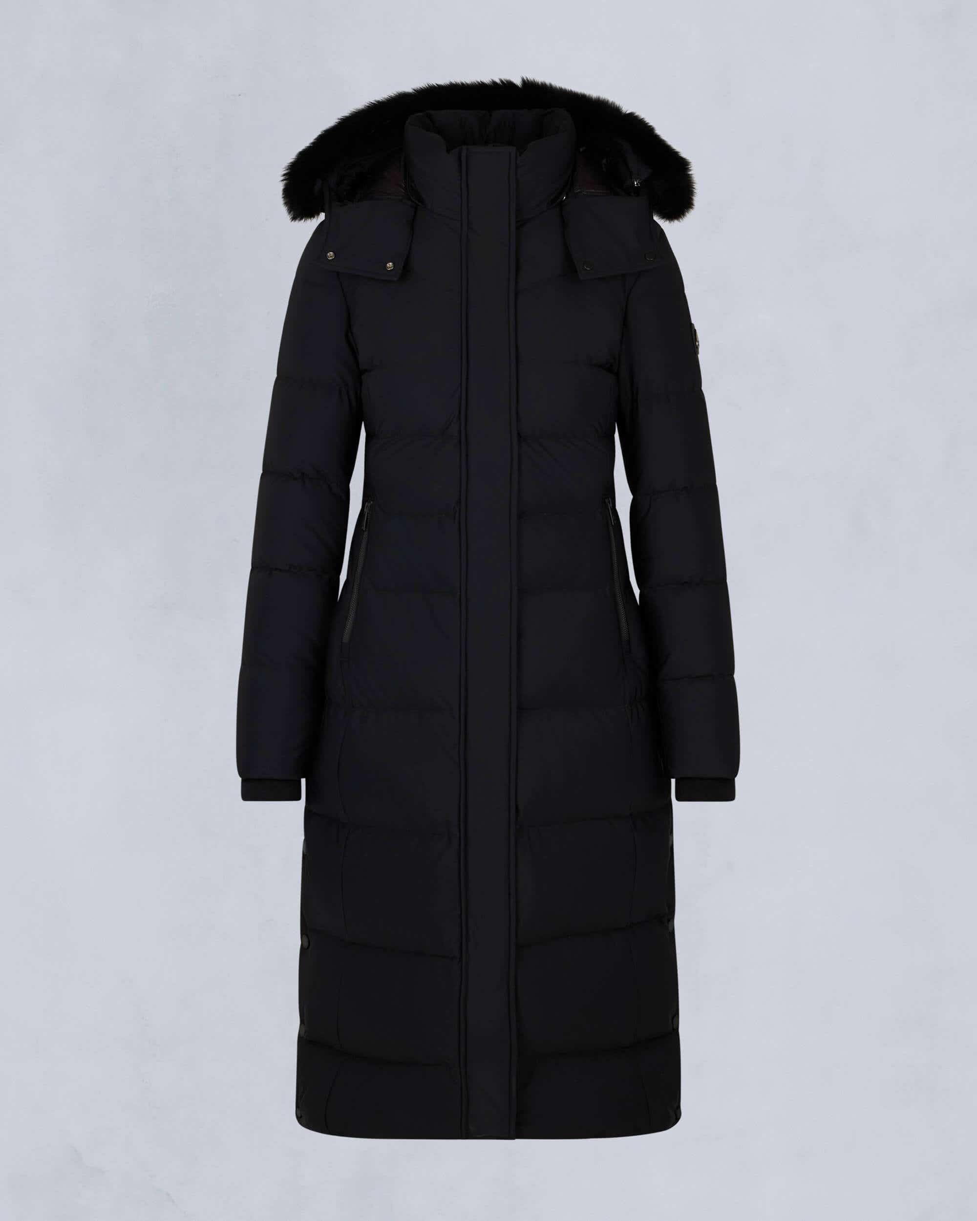 JOCADA SHEARLING LONG PARKA - 1