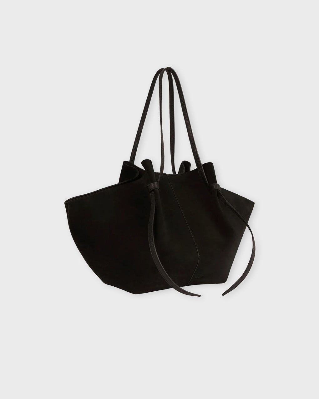 Bag Large Mochi Suede Black ONESIZE - 2
