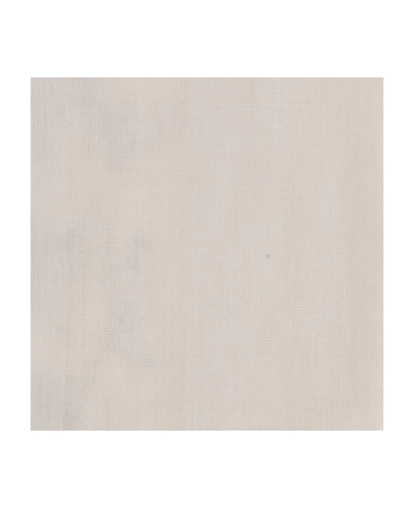 Silk And Linen Scarf - 2