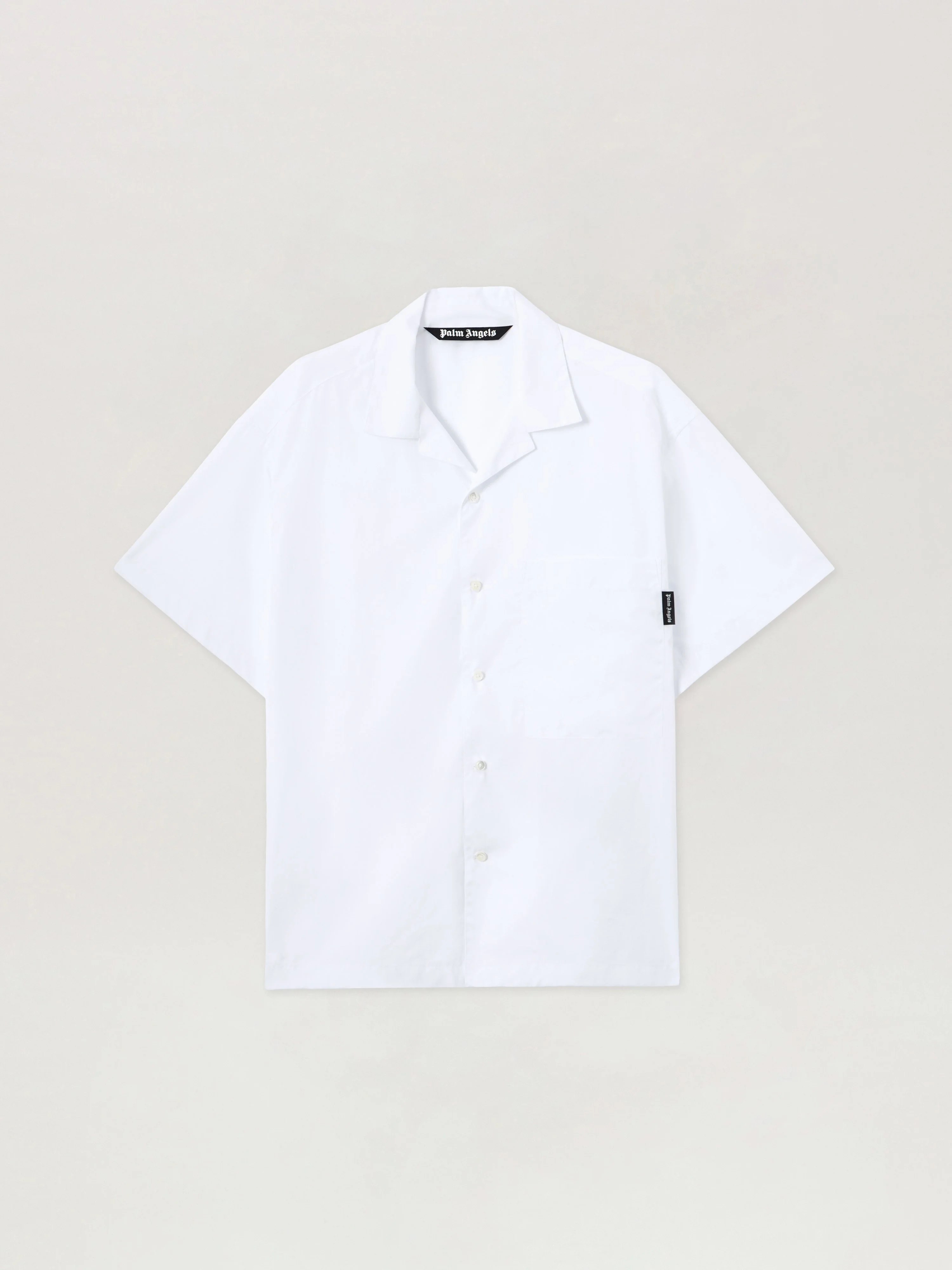 Back Curved Logo Bowling Shirt - 1