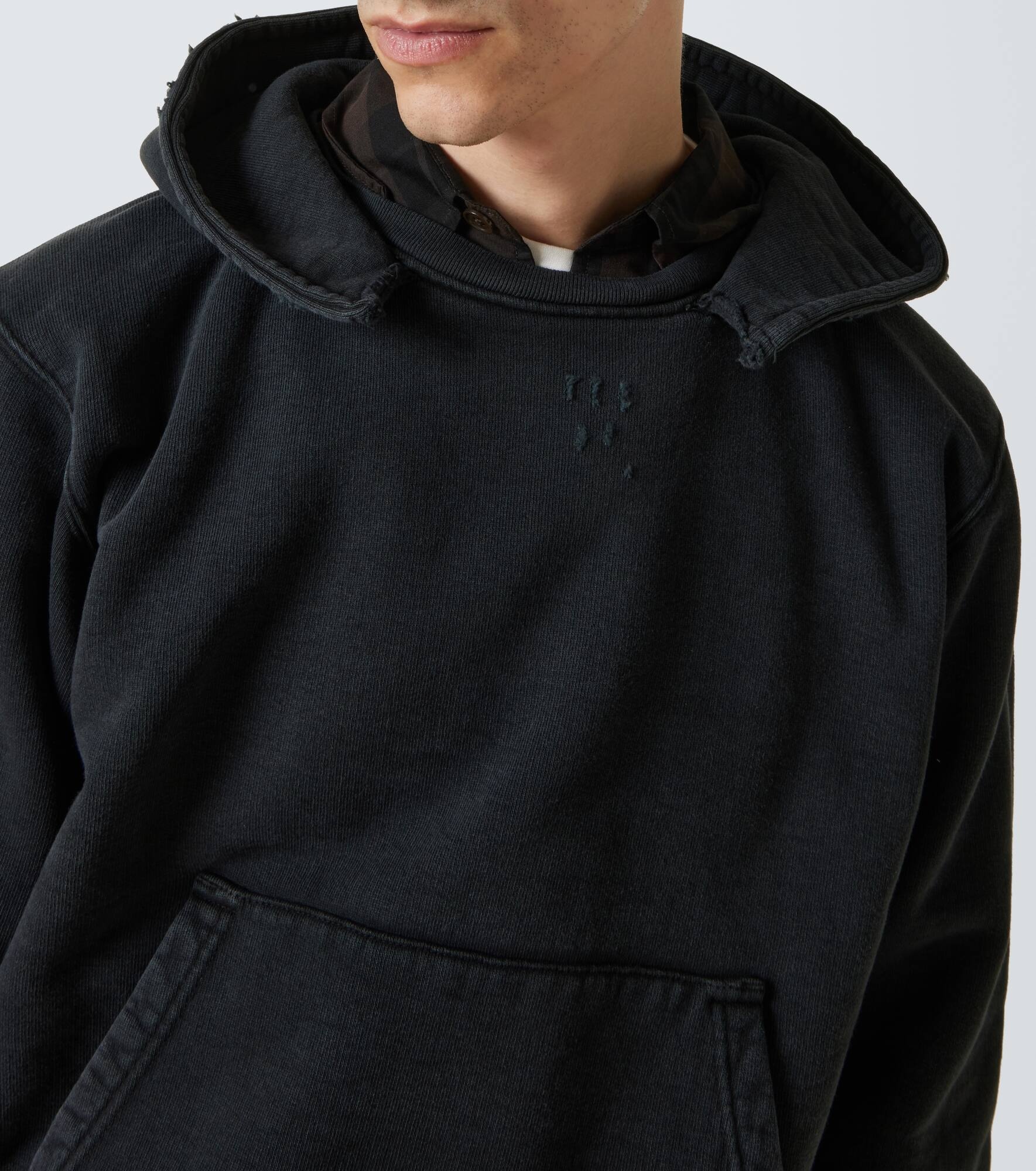 Mob cotton jersey fleece jacket - 5