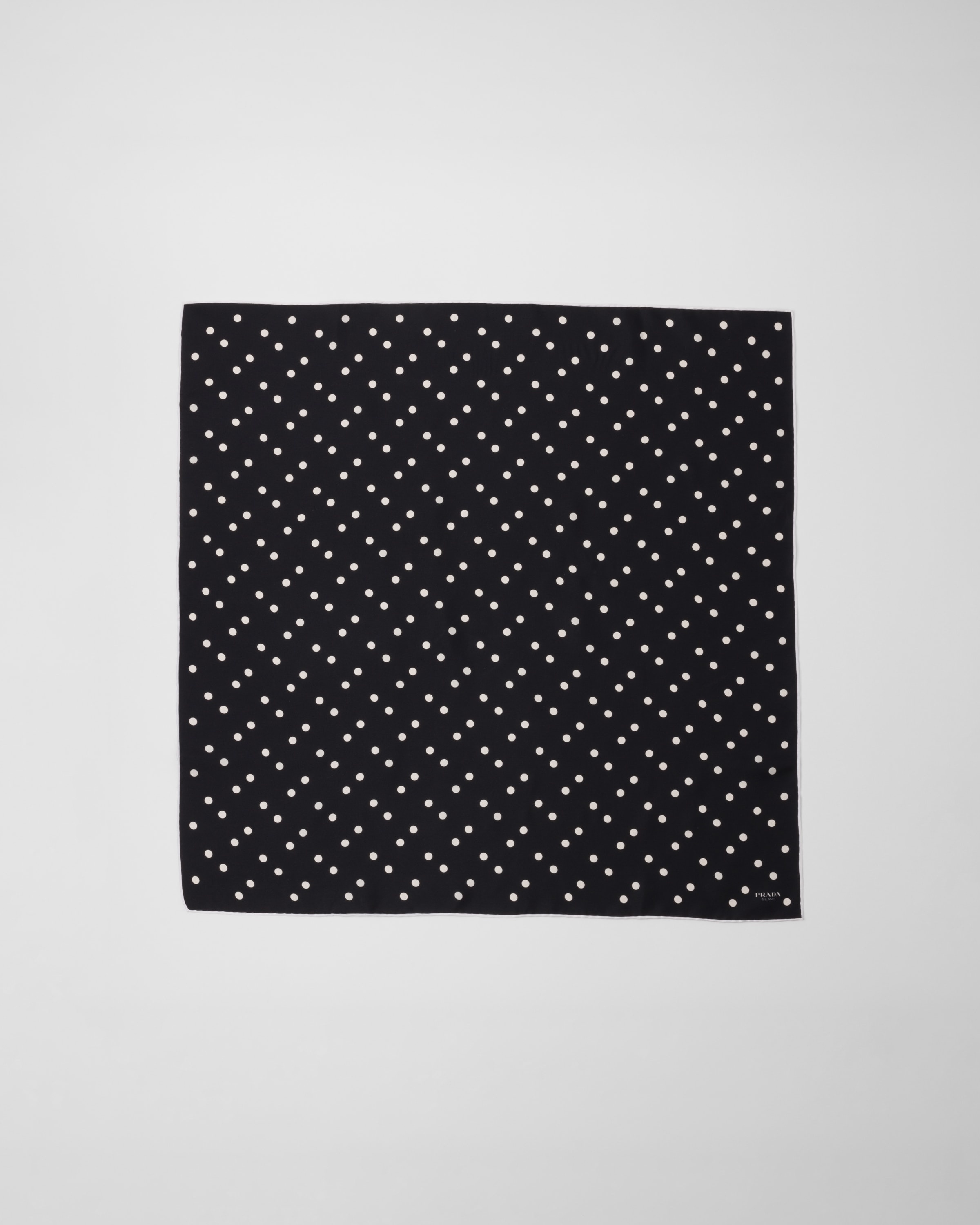 Printed silk twill scarf 65x65 - 3