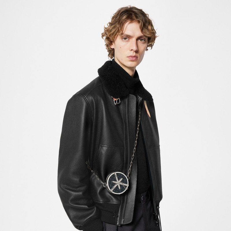 Monogram Wheel Box Pouch 7