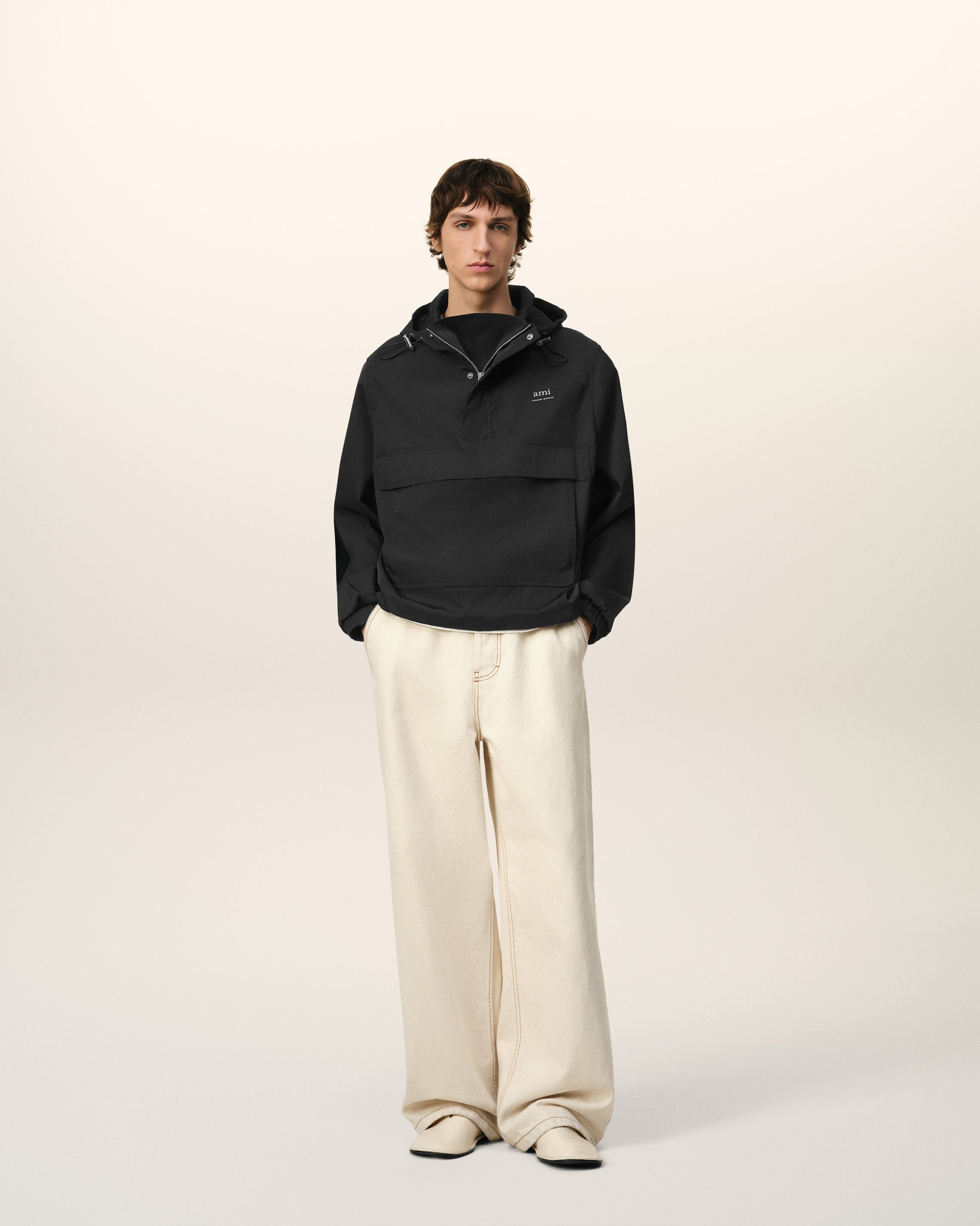 HOODED AMI ALEXANDRE MATTIUSSI WINDBREAKER - 9