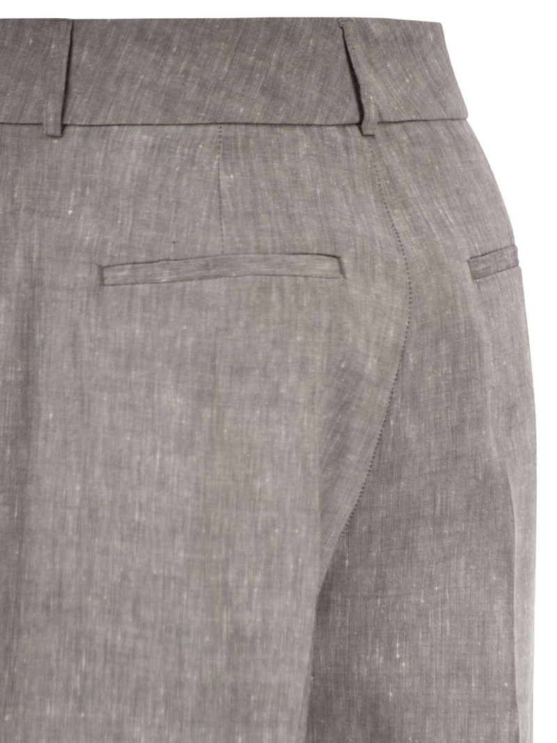 belt-loops straight trousers 4