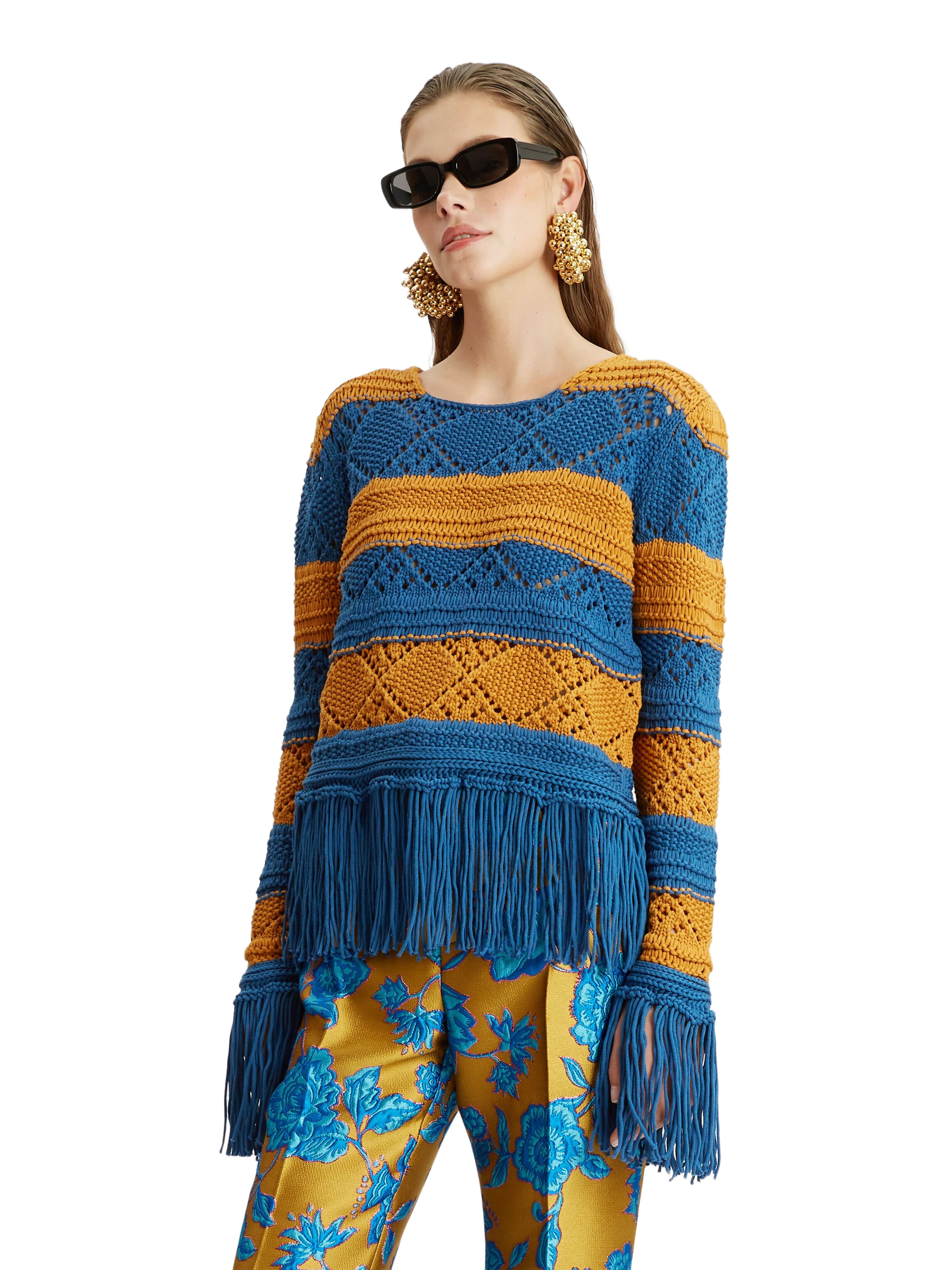 La DoubleJ Playa Sweater Blue Petrol at Nordstrom - 1