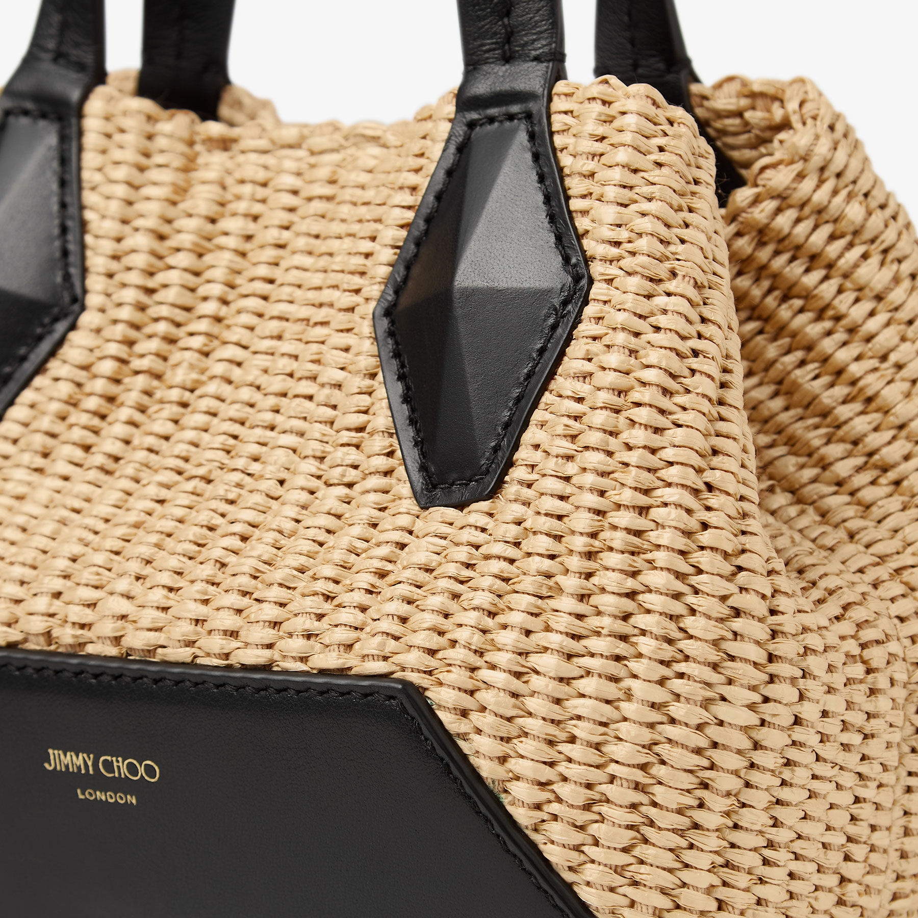Diamond Tote XS
Natutal Raffia Tote Bag - 4