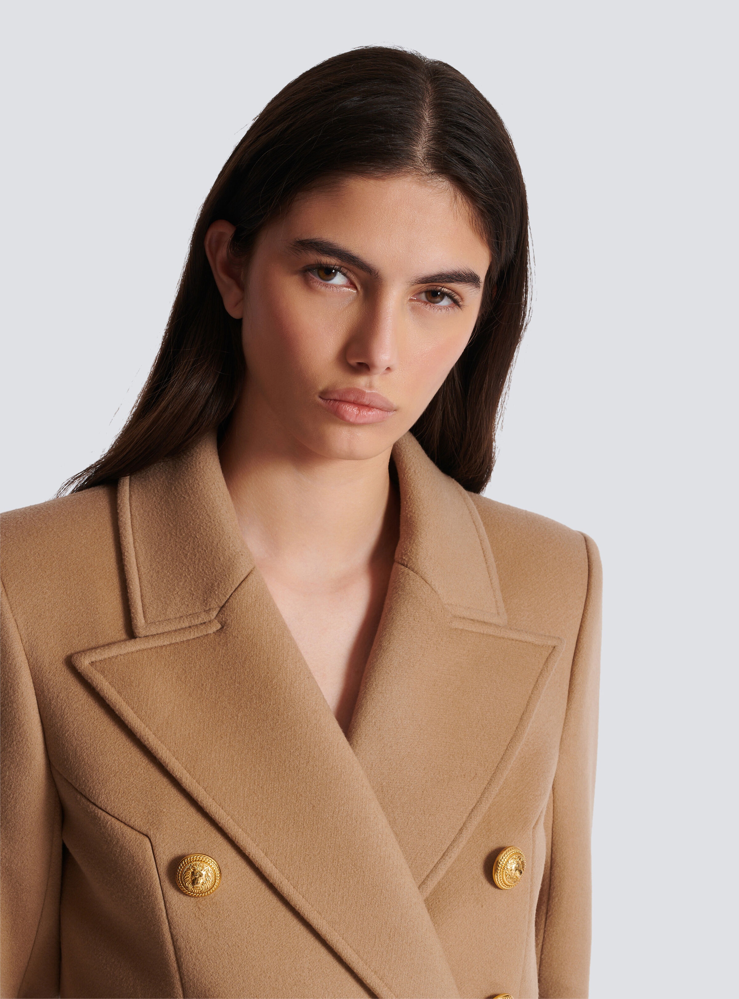 Wool and cashmere coat - 7