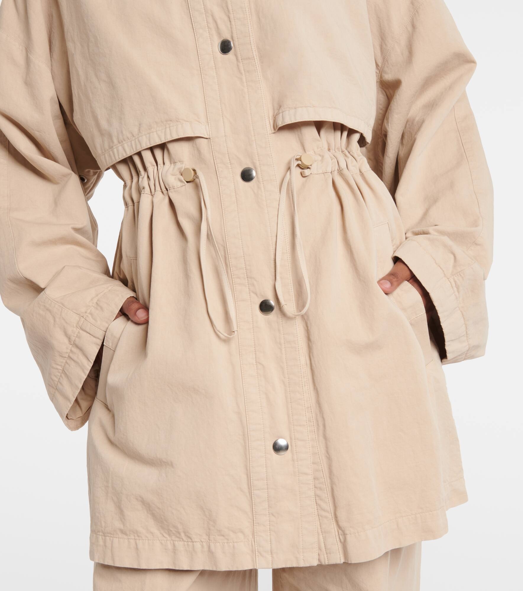 Herbie cotton and linen gabardine jacket - 5