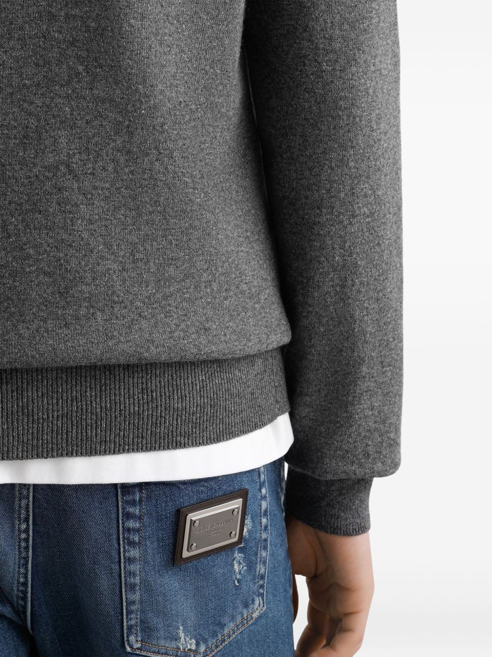 logo-detail sweater - 5