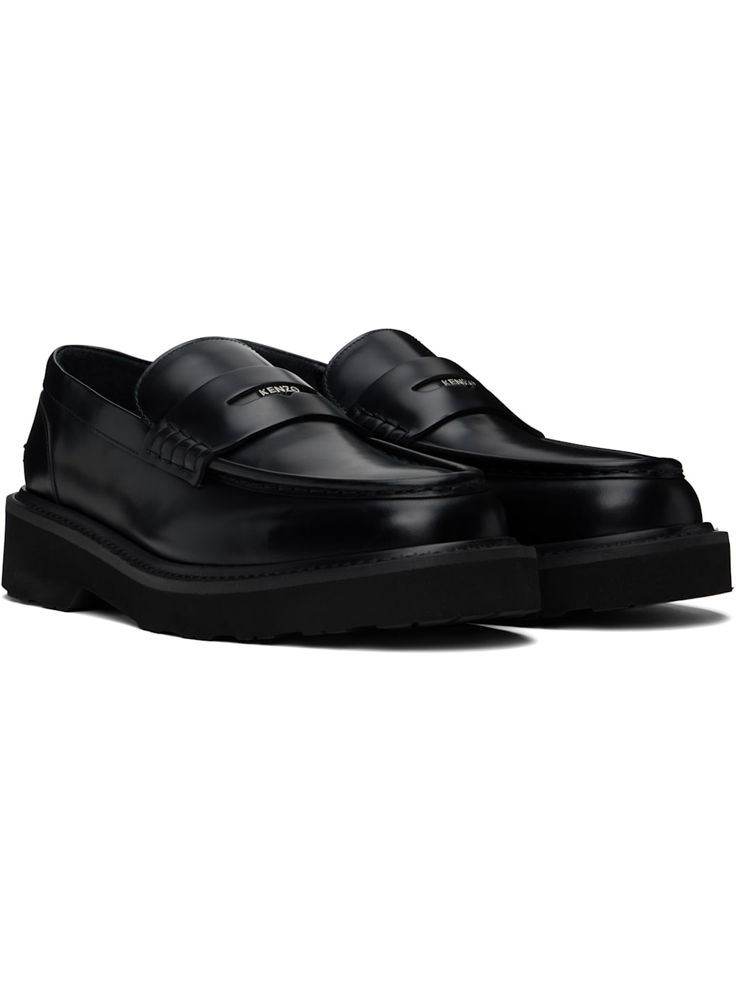 Black  Paris ' Ukio' Loafers - 4