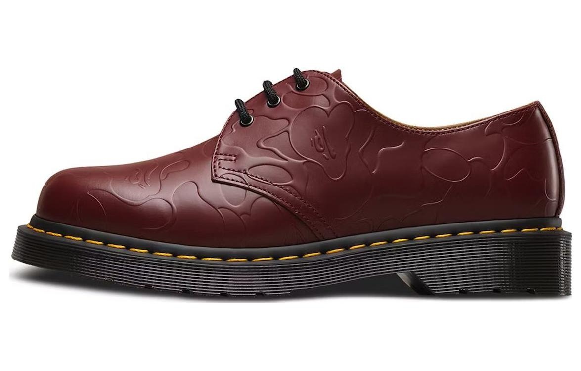 Dr. Martens Emboss 1461 x A Bathing Ape 'Oxblood' 23569600 - 2