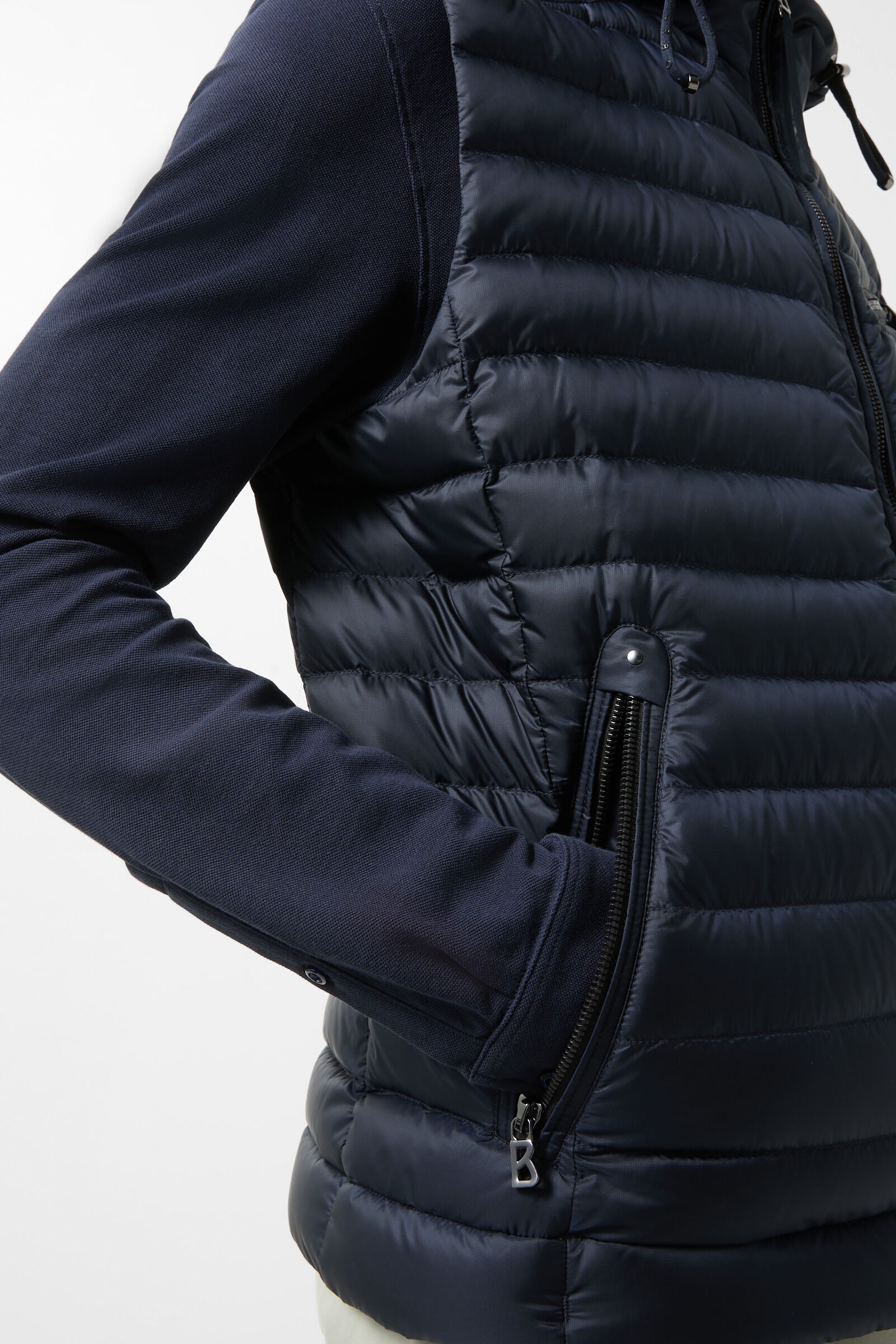 Lonne lightweight down vest in Navy blue - 6