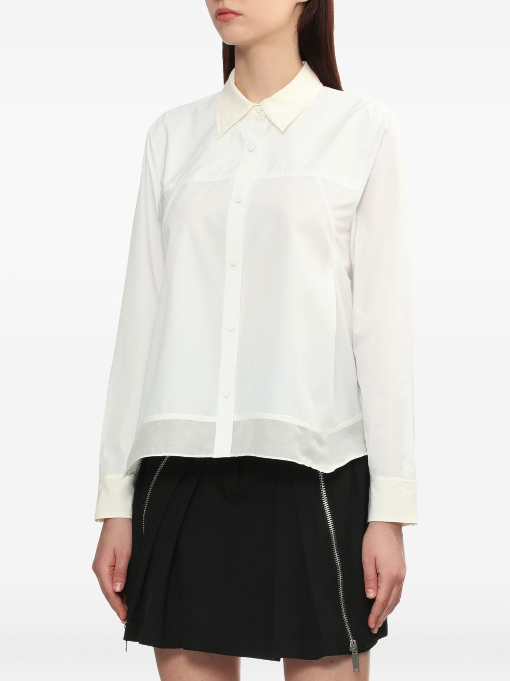 long-sleeve button-down shirt - 3