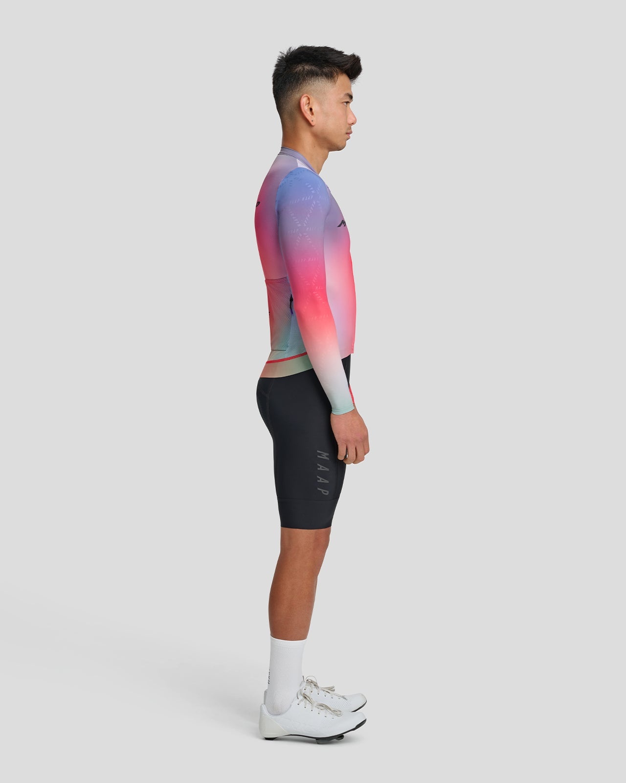 Blurred Out Pro Hex LS Jersey 2.0 - 3