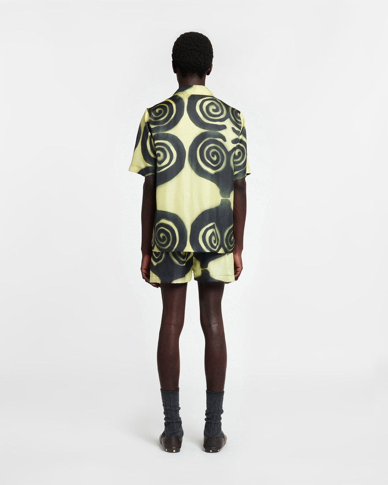 Printed Silk-Twill Shirt 4
