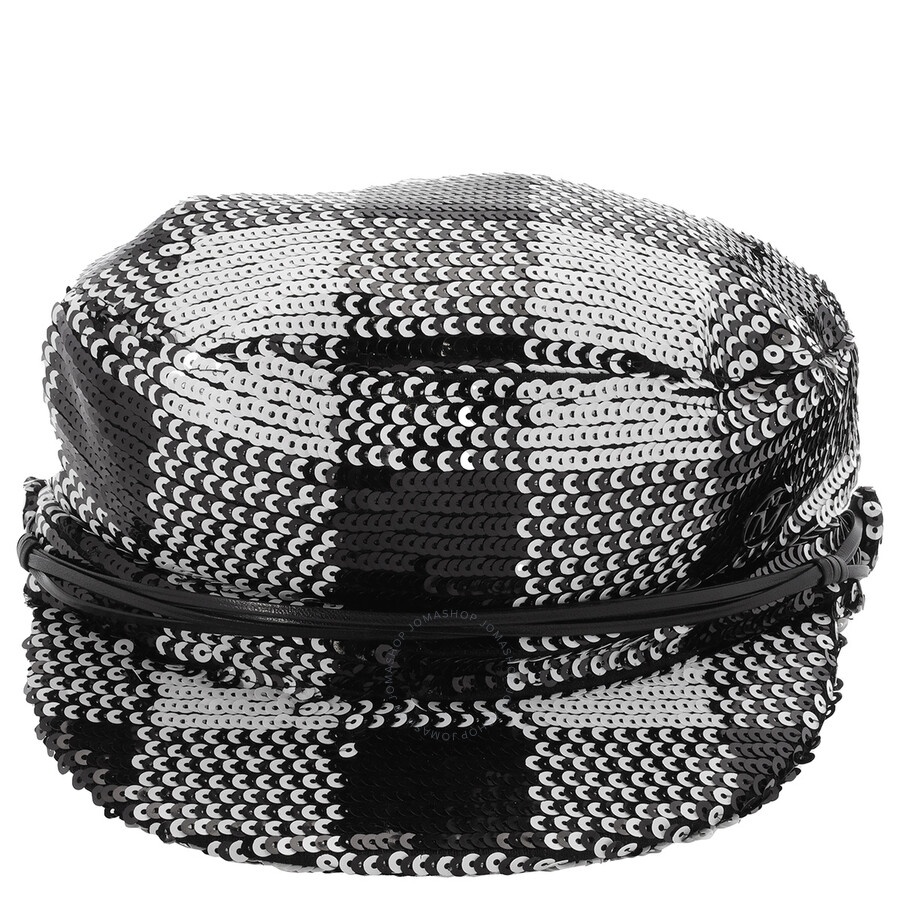 Maison Michel Ladies New Abby Damier Sequin Hat - 4