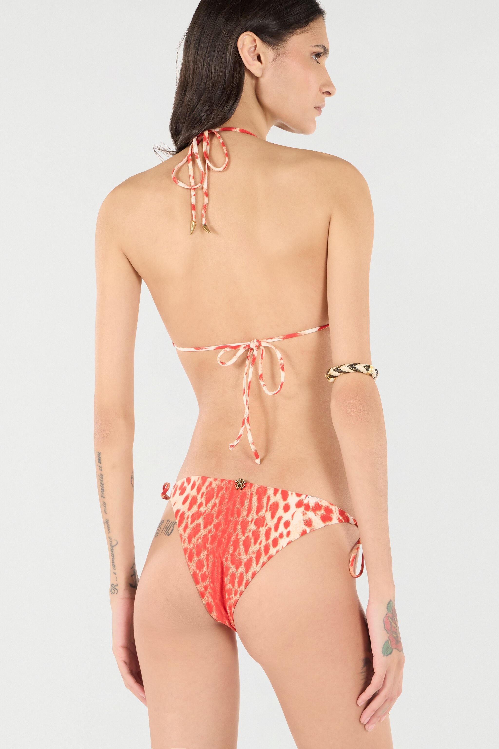 Bikini With Jaguar Skin Print - 7