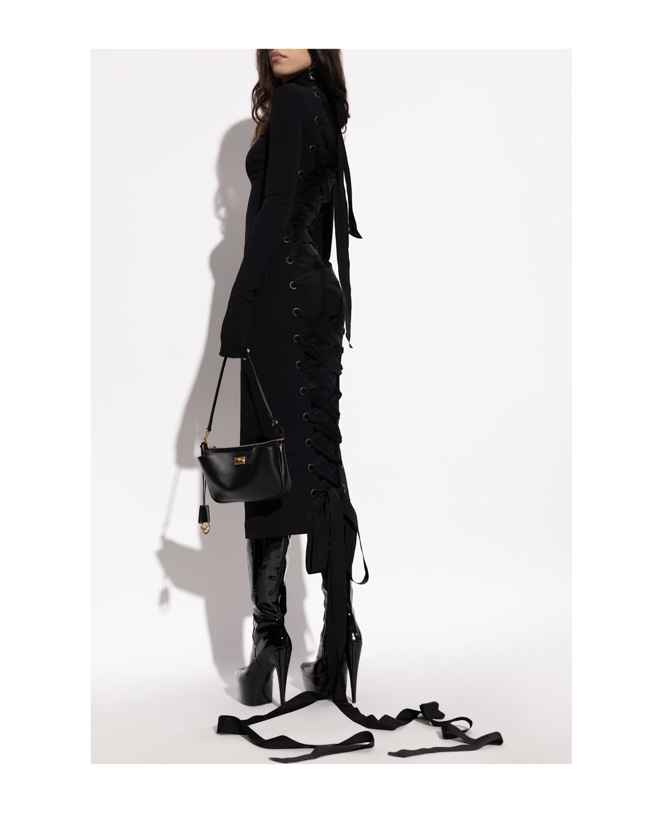 Balenciaga Dress With Stand-up Collar - 2