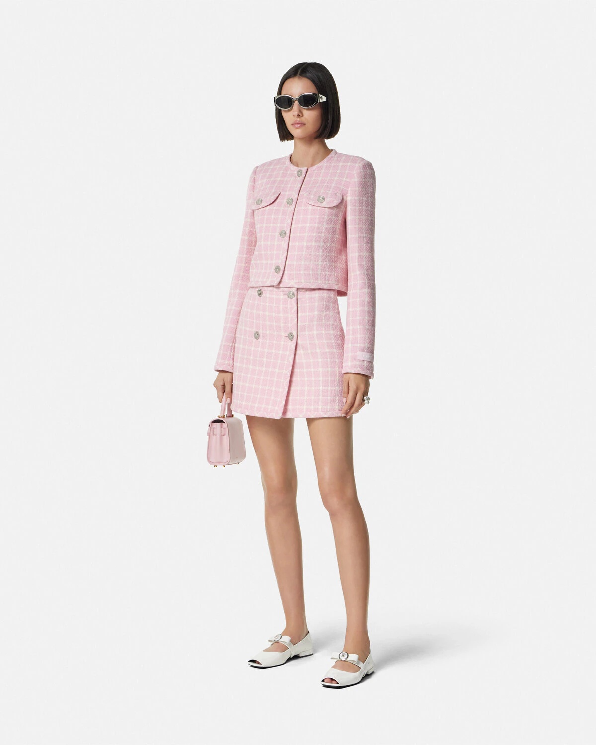 Contrasto Tweed Cardigan Jacket - 2