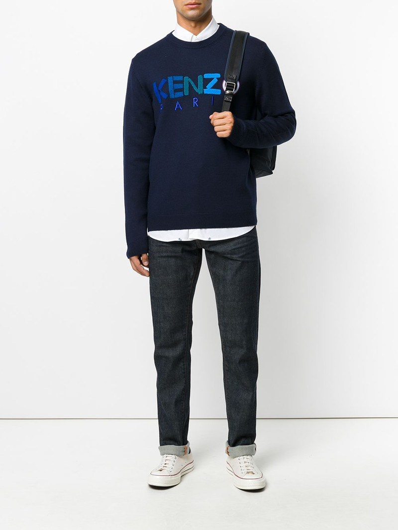 KENZO embroidered logo sweatshirt outlook