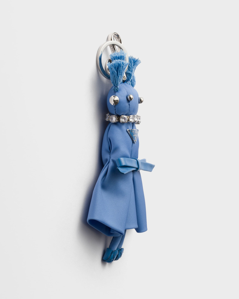 Re-Nylon Teddy keychain charm 3