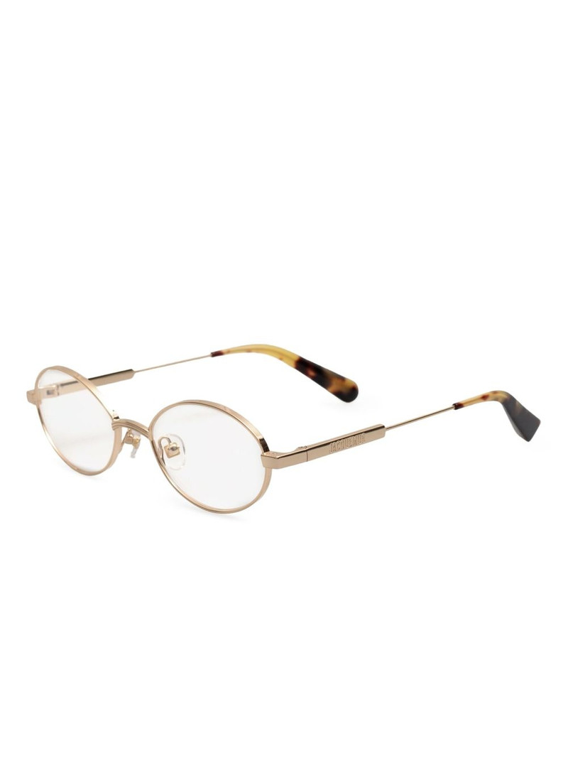 JACQUEMUS oval-frame glasses outlook