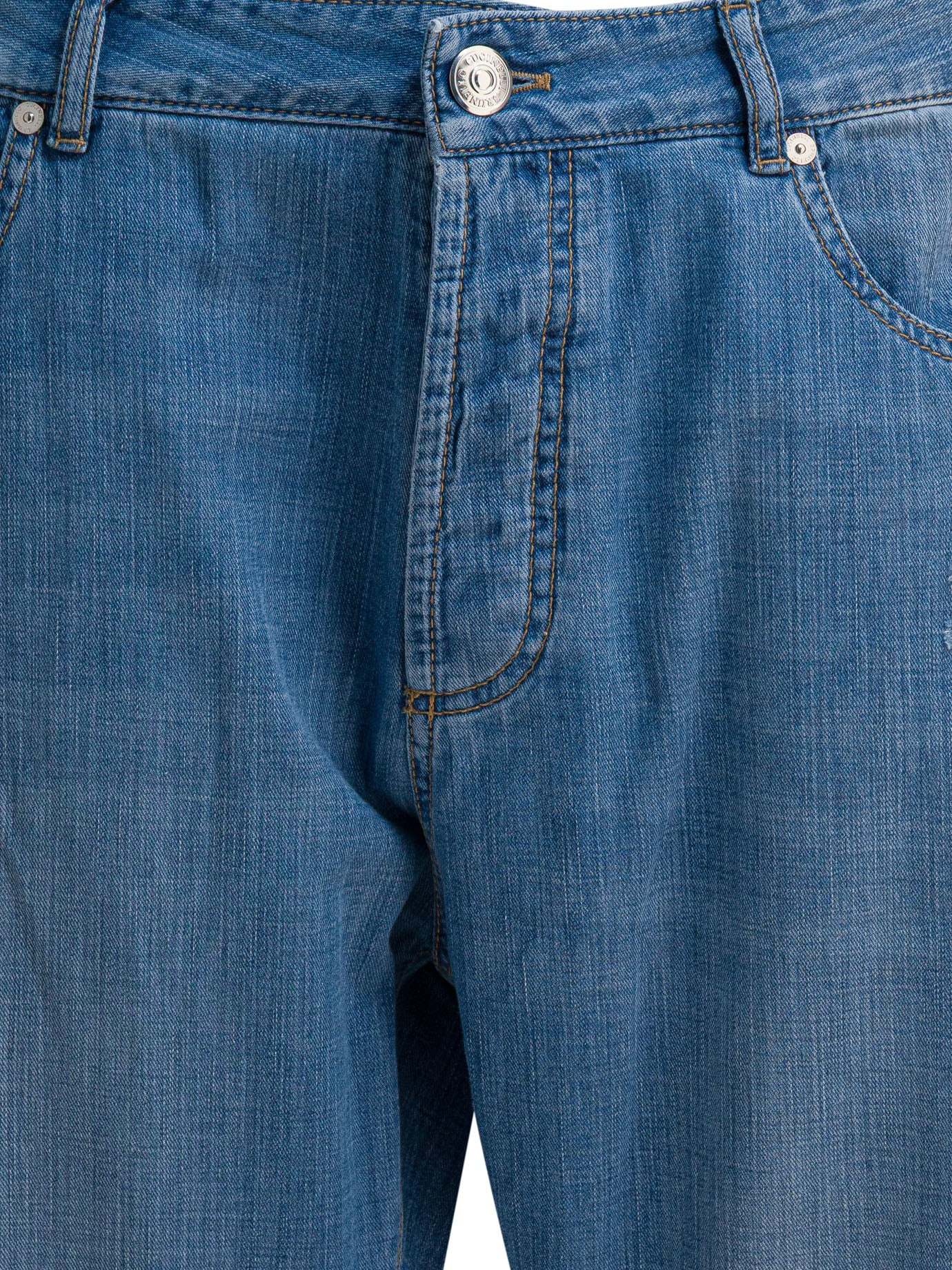 Five-Pocket Leisure Fit Jeans Light Blue - 3