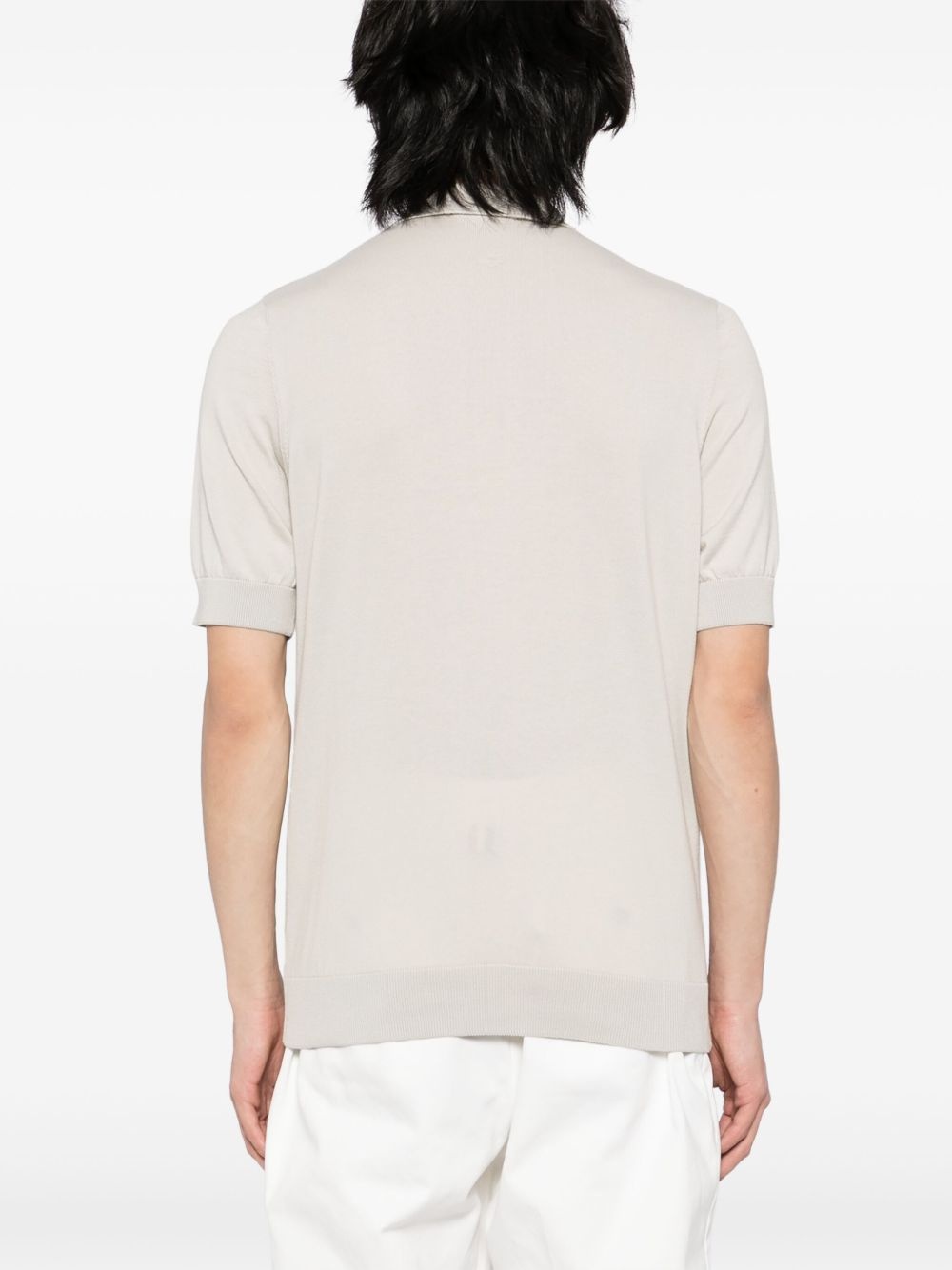 cotton polo shirt - 3