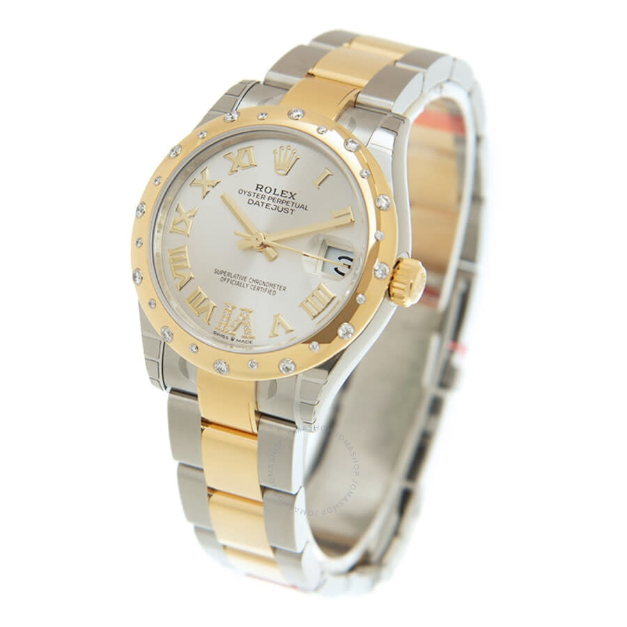Rolex Datejust 31 Silver Dial Automatic Ladies Steel and 18kt Yellow Gold Oyster Watch 278343SRDO - 4