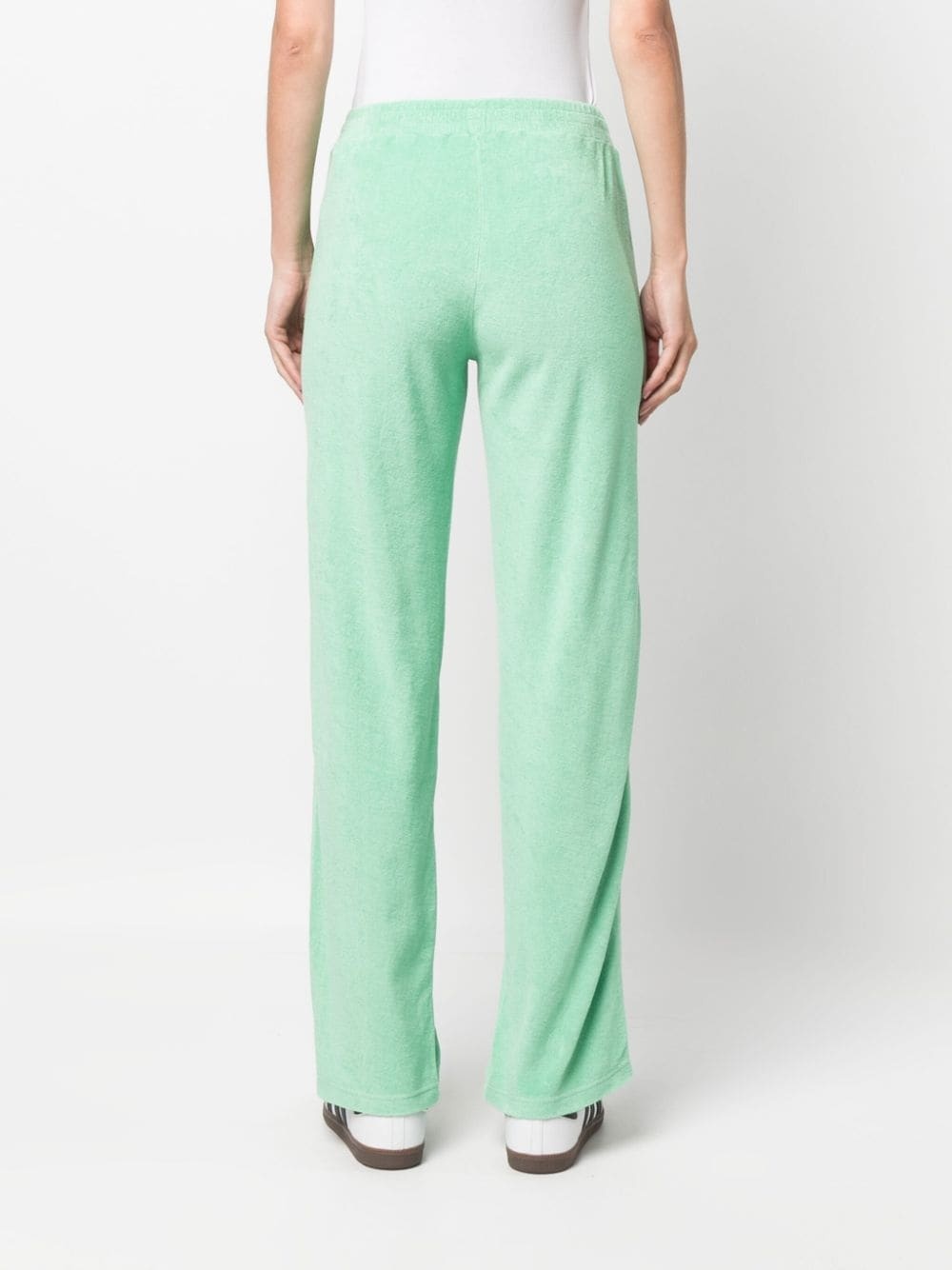 New Serif logo-embroidered track pants - 4