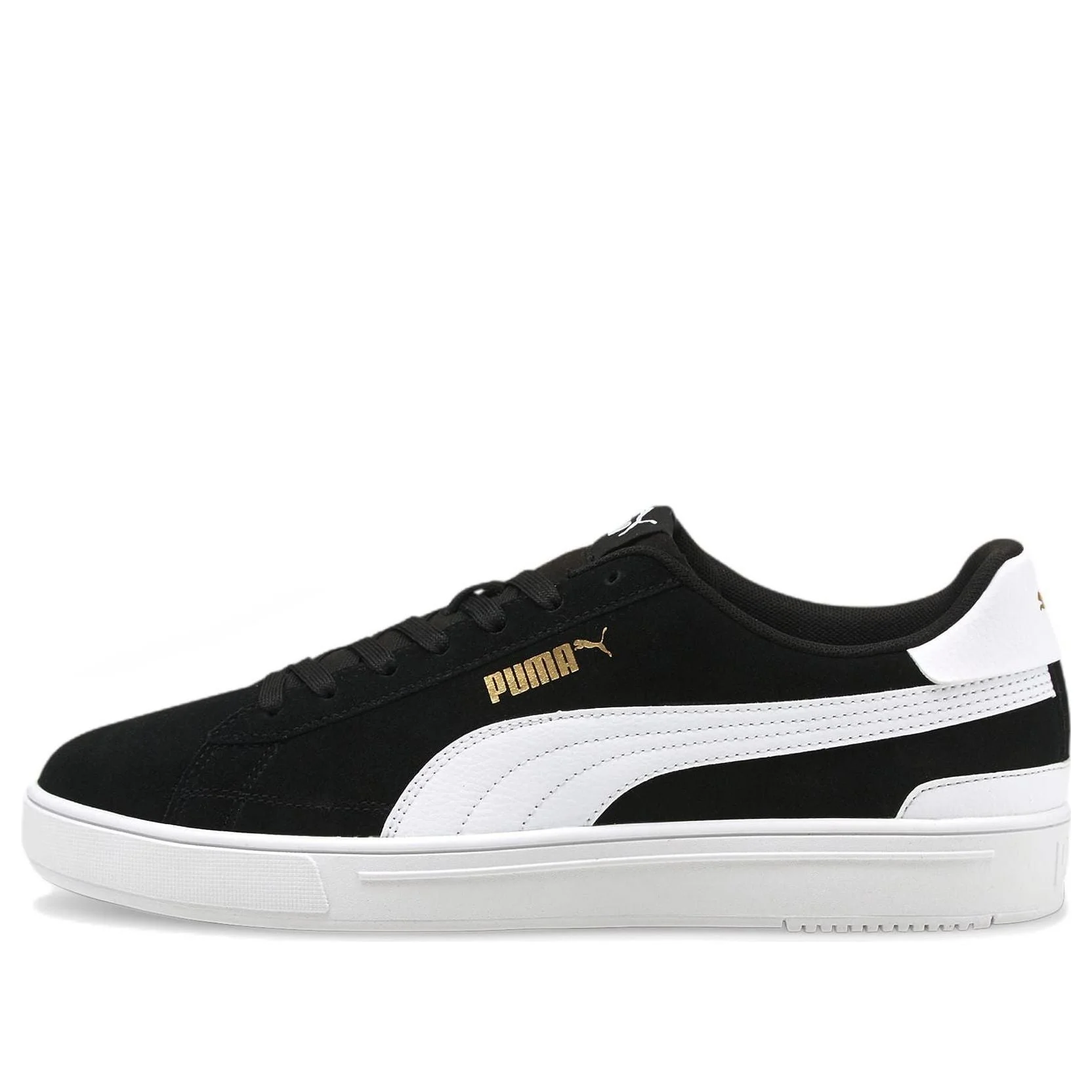 PUMA Saab Pro Suede Shoes 'Black White' 381108-01 - 1