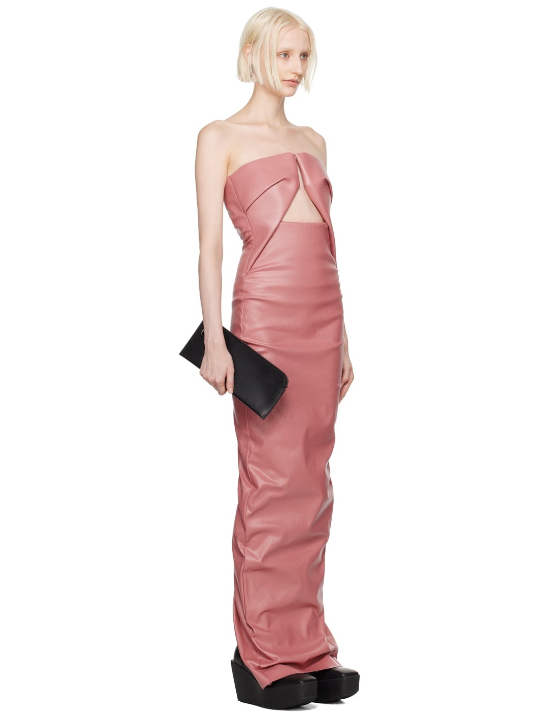 Pink Porterville Prong Denim Maxi Dress - 2
