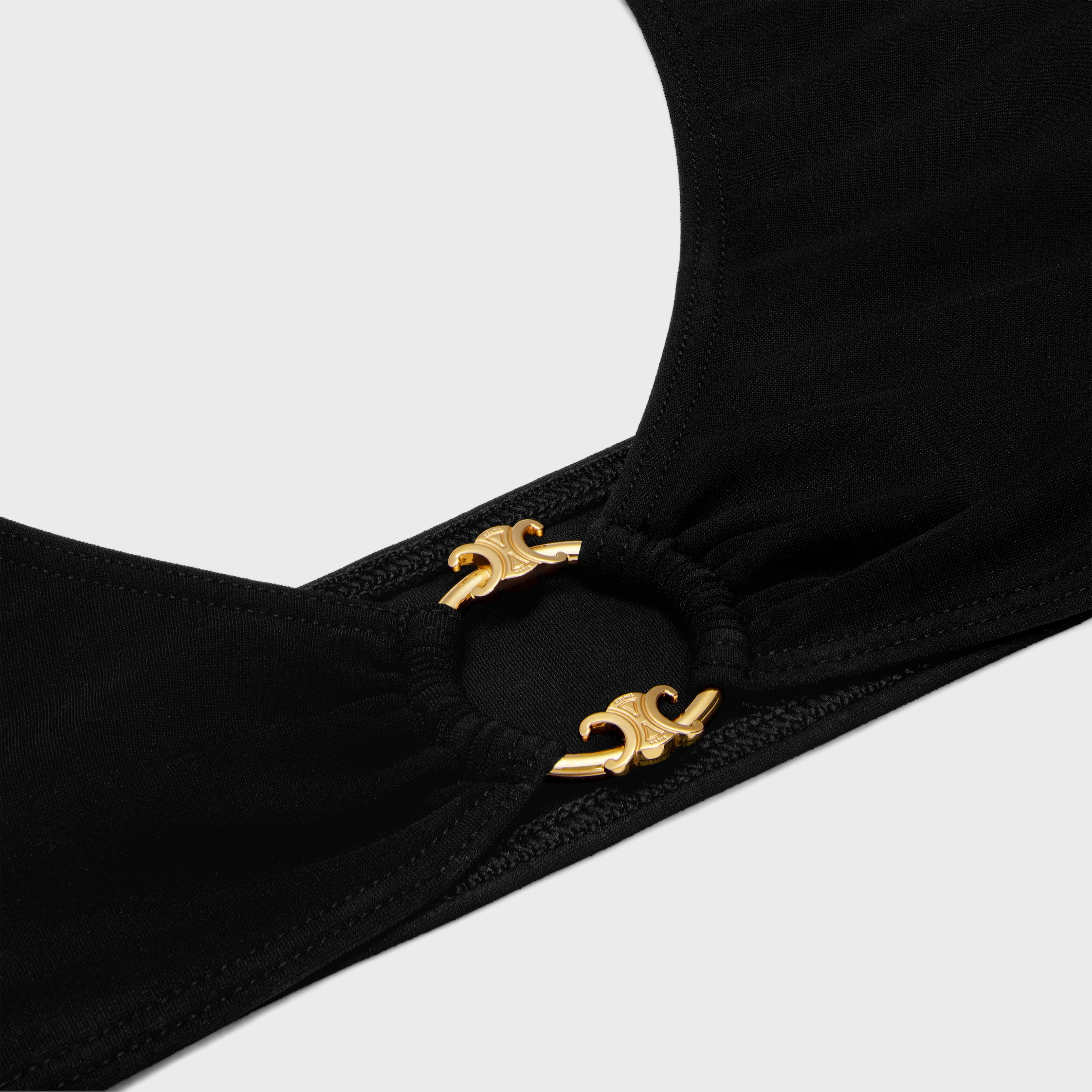 triomphe triangle top in matte jersey - 3