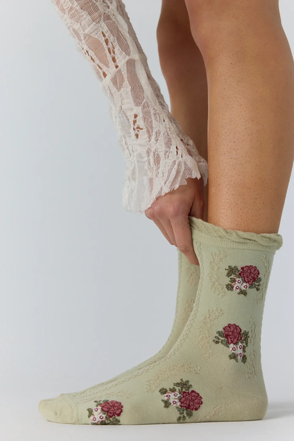 Wildflower Trouser Socks - 1
