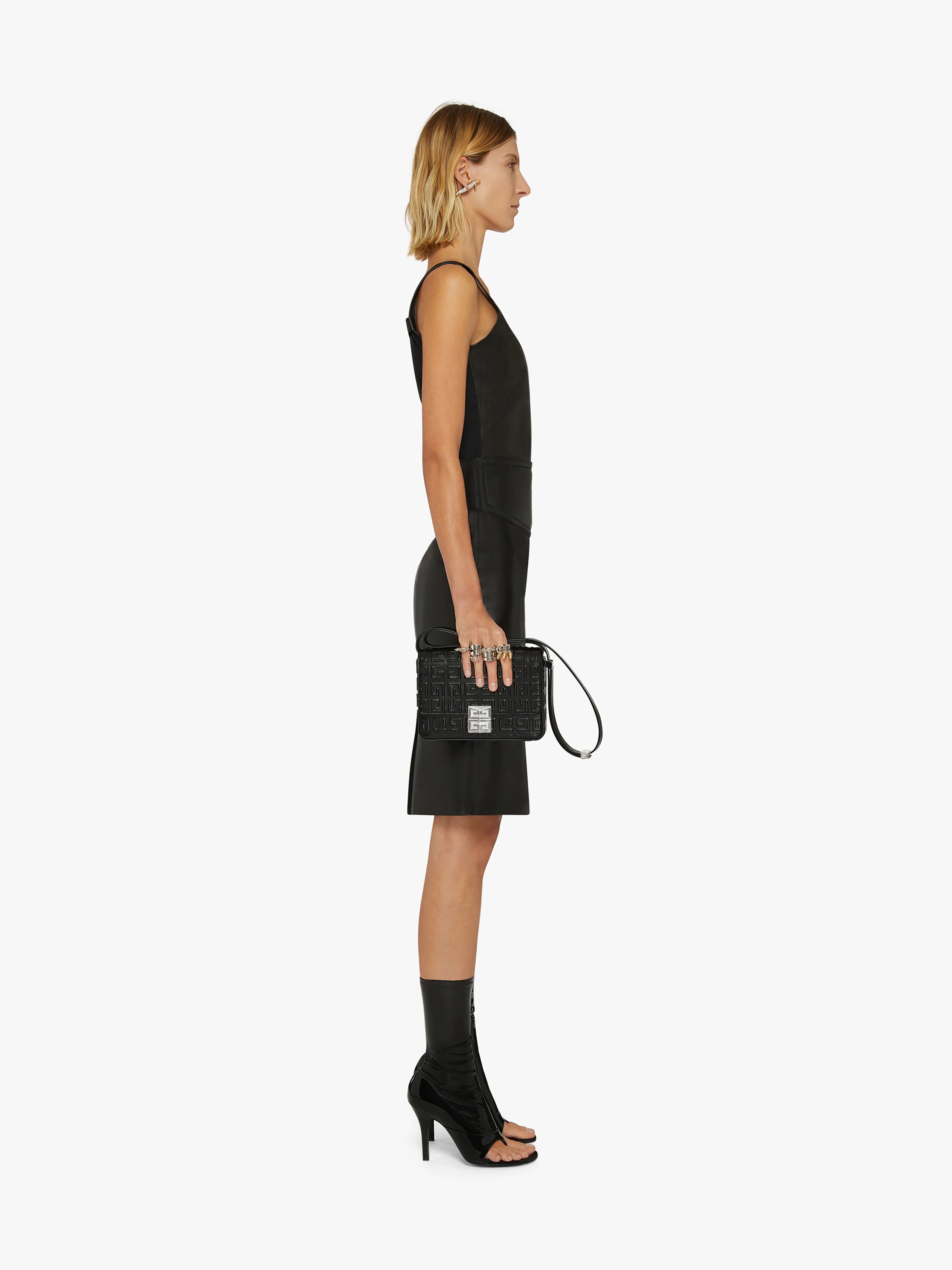 PENCIL SKIRT IN 4G LEATHER - 3