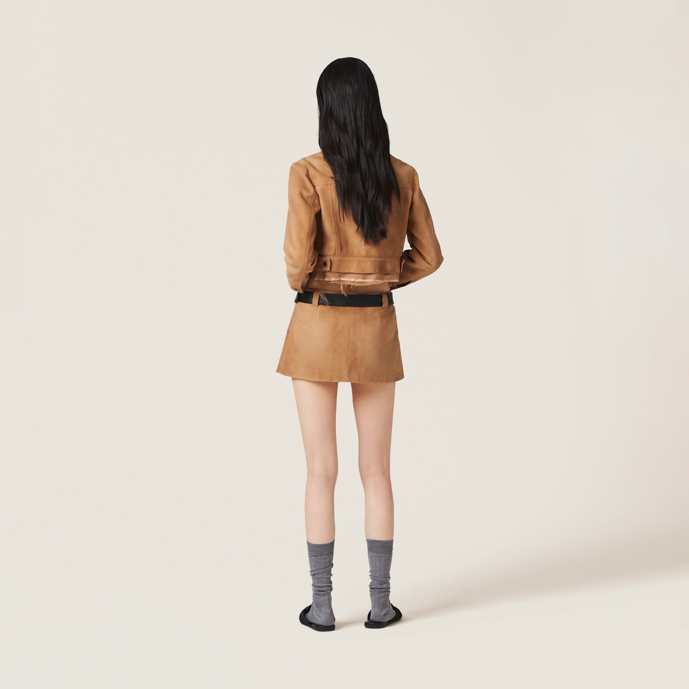 Suede skirt - 3